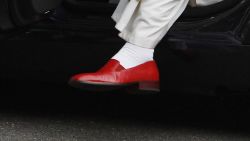 LONDON - SEPTEMBER 17:  Pope Benedict XVI arrives to meet the Archbishop of Canterbury Dr Rowan Williams at Lambeth Palace on September 17, 2010 in London, England. Pope Benedict XVI is conducting the first state visit to the UK by a Pontiff. During the four day visit Pope Benedict will celebrate mass, conduct a prayer vigil as well as beatify Cardinal Newman at an open air mass in Cofton Park. His Holiness will meet The Queen as well as political and religious representatives. (Photo by Stefan Wermuth/WPA Pool/Getty Images)